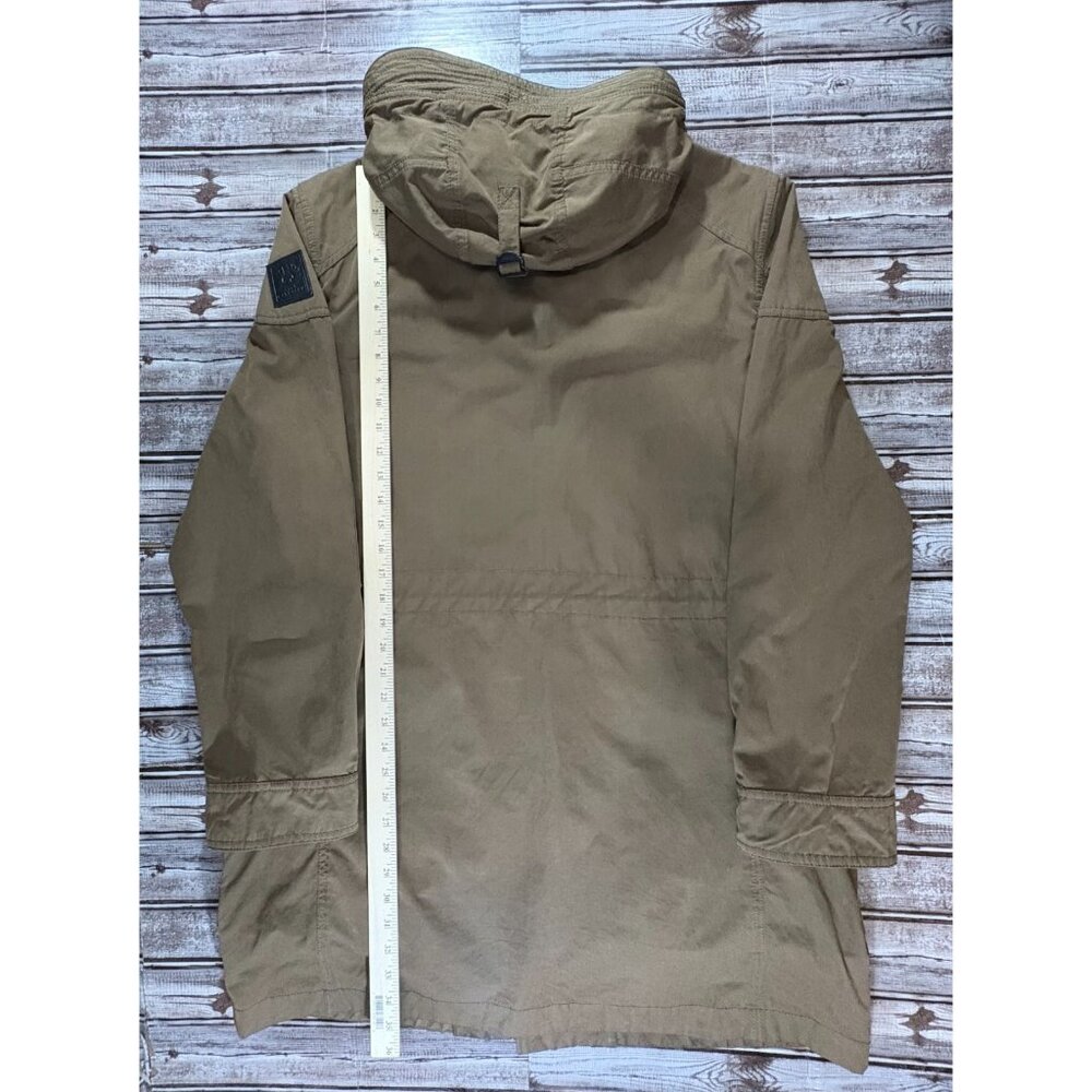 Belstaff England canvas oldham cover Parka coat size L color Beige - Picture 2 of 7